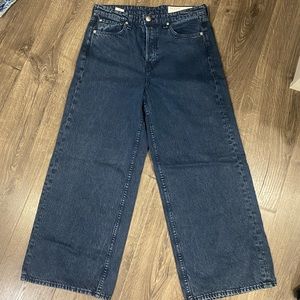 Maya high rise ankle wide leg